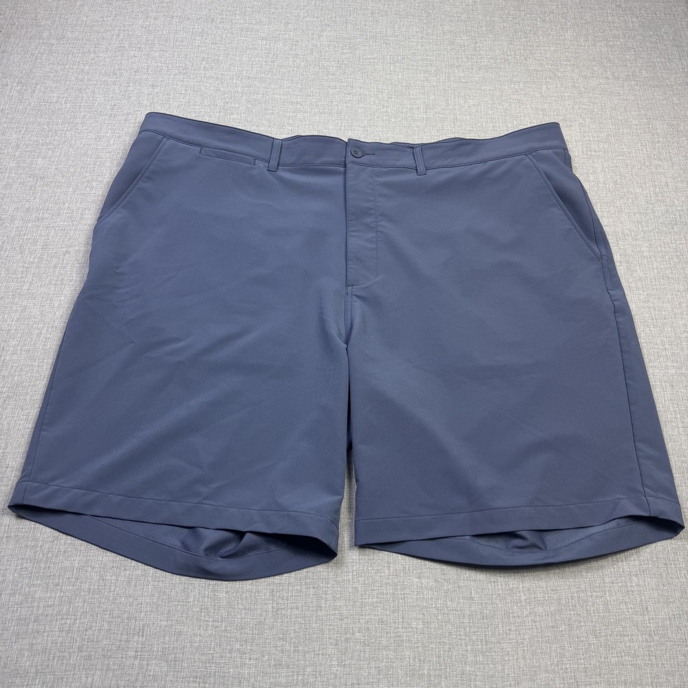 Johnnie-O Shorts Mens 50 Blue Athletic Golf Performance 11" Inseam